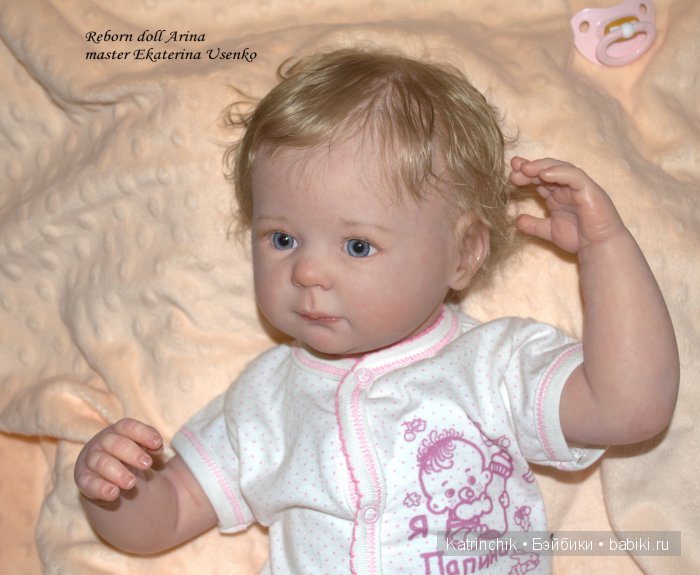 Кукла-реборн Арина из молда Marley