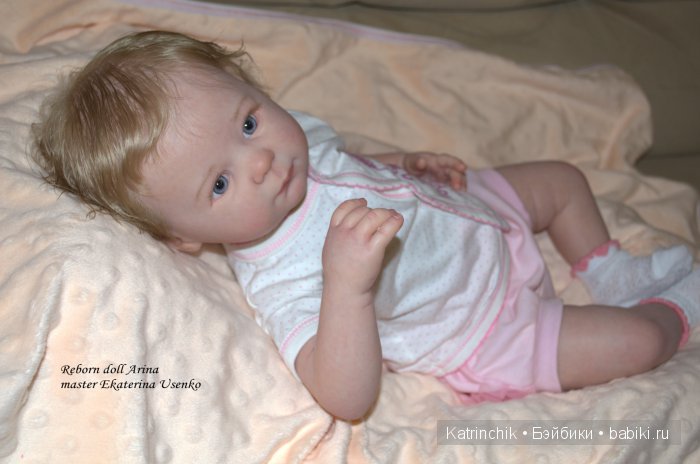 Кукла-реборн Арина из молда Marley