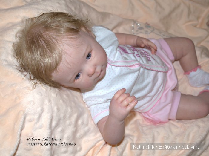 Кукла-реборн Арина из молда Marley