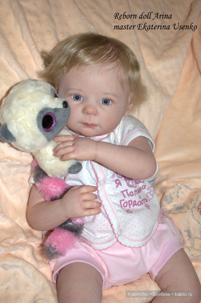 Кукла-реборн Арина из молда Marley (фото 6)