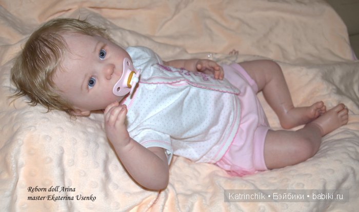 Кукла-реборн Арина из молда Marley