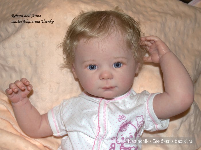 Кукла-реборн Арина из молда Marley