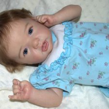 Реборн Gertie от Екатерины Усенко, скульптор Laura Lee