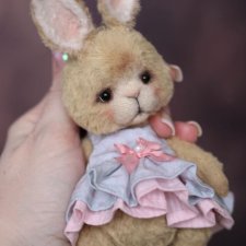 Выкройка зайки тедди 13.5 см