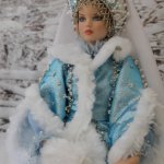 C новым годом! Снегурочка Tonner