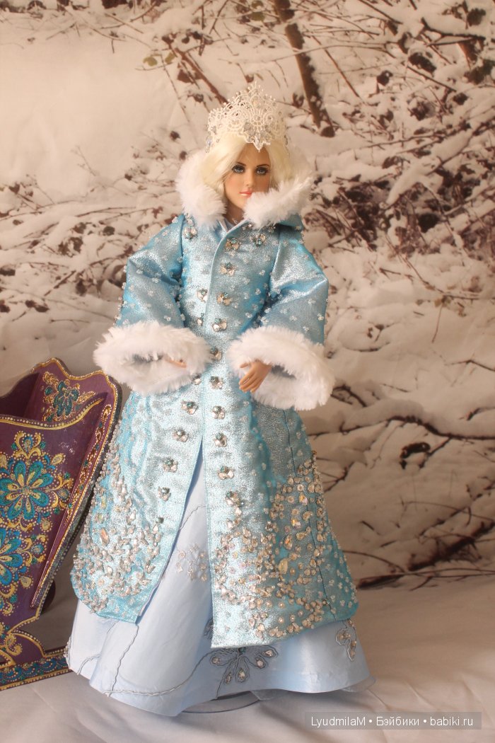 Моя Снежная Королева | Бэйбики Моя Снежная Королева — Одежда и обувь для кукол своими руками: фото