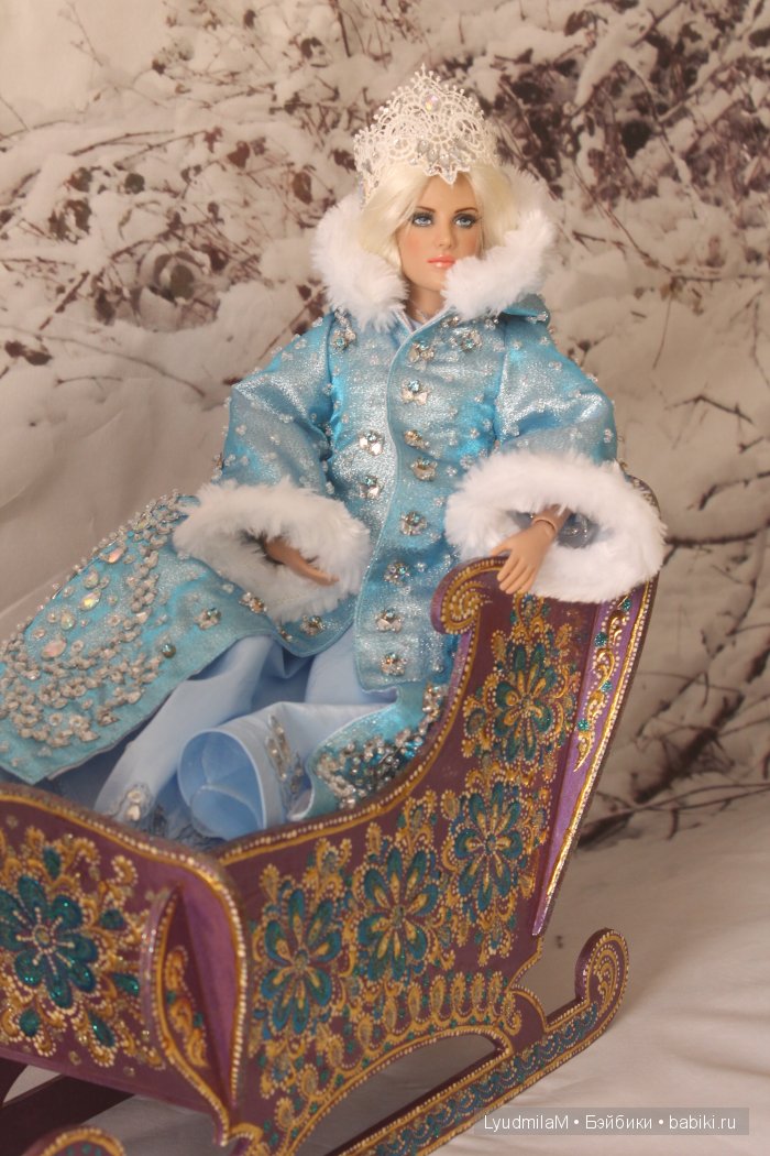 Моя Снежная Королева | Бэйбики Моя Снежная Королева — Одежда и обувь для кукол своими руками: фото