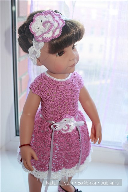 Вязаные платица для красивых девочек | Бэйбики Вязаные платица для красивых девочек (фото 4)