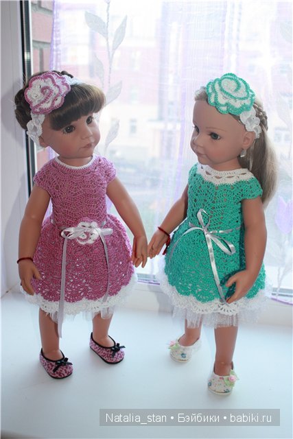 Вязаные платица для красивых девочек | Бэйбики Вязаные платица для красивых девочек (фото 6)