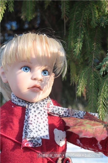 Приключение Жизели в зимнем лесу. Кукла Gotz