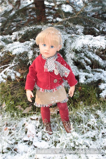 Приключение Жизели в зимнем лесу. Кукла Gotz
