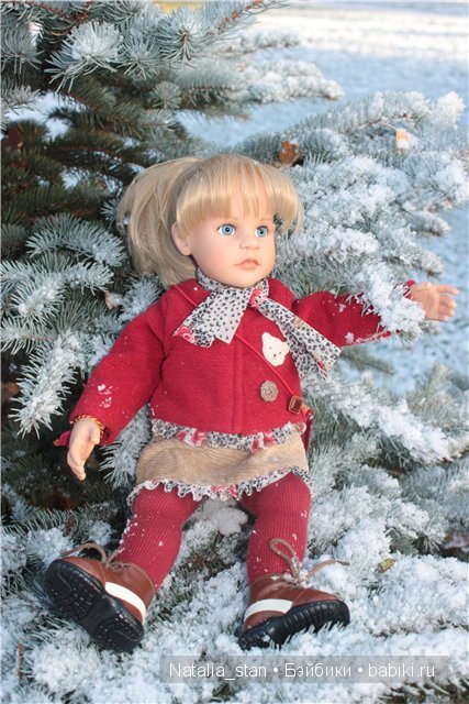 Приключение Жизели в зимнем лесу. Кукла Gotz