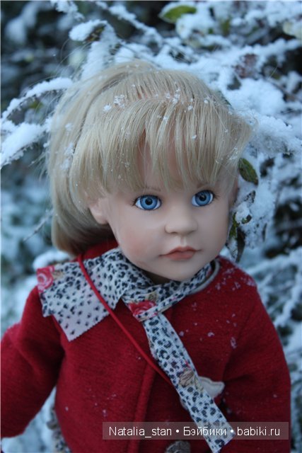 Приключение Жизели в зимнем лесу. Кукла Gotz (фото 4)