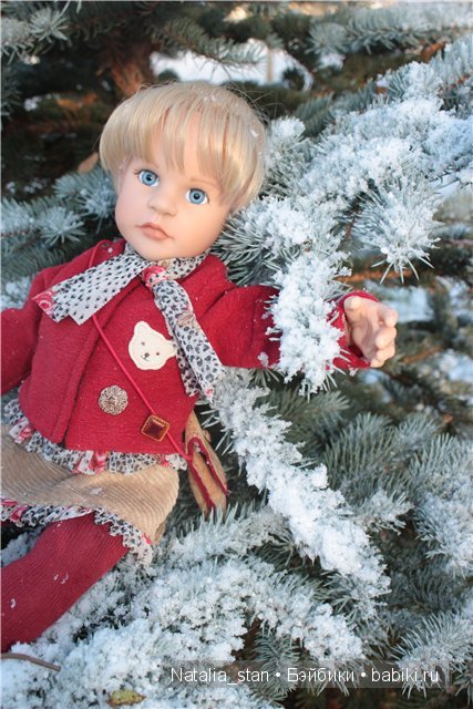 Приключение Жизели в зимнем лесу. Кукла Gotz