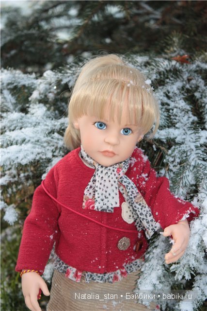 Приключение Жизели в зимнем лесу. Кукла Gotz