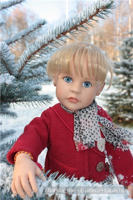 Приключение Жизели в зимнем лесу. Кукла Gotz