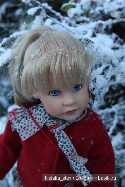 Приключение Жизели в зимнем лесу. Кукла Gotz (фото 3)