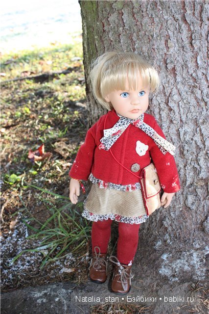 Приключение Жизели в зимнем лесу. Кукла Gotz