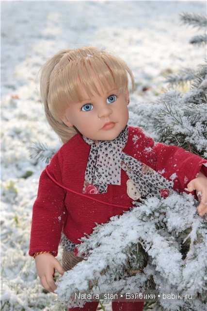 Приключение Жизели в зимнем лесу. Кукла Gotz