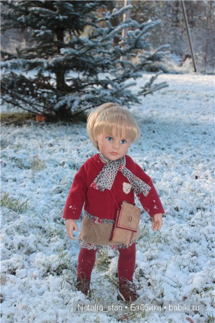 Приключение Жизели в зимнем лесу. Кукла Gotz