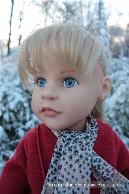 Приключение Жизели в зимнем лесу. Кукла Gotz (фото 8)