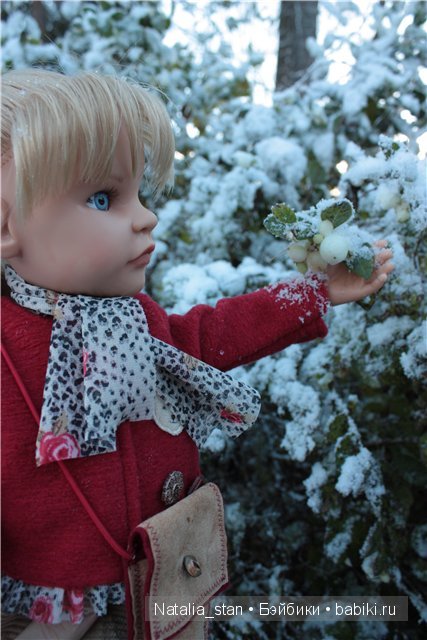 Приключение Жизели в зимнем лесу. Кукла Gotz (фото 7)