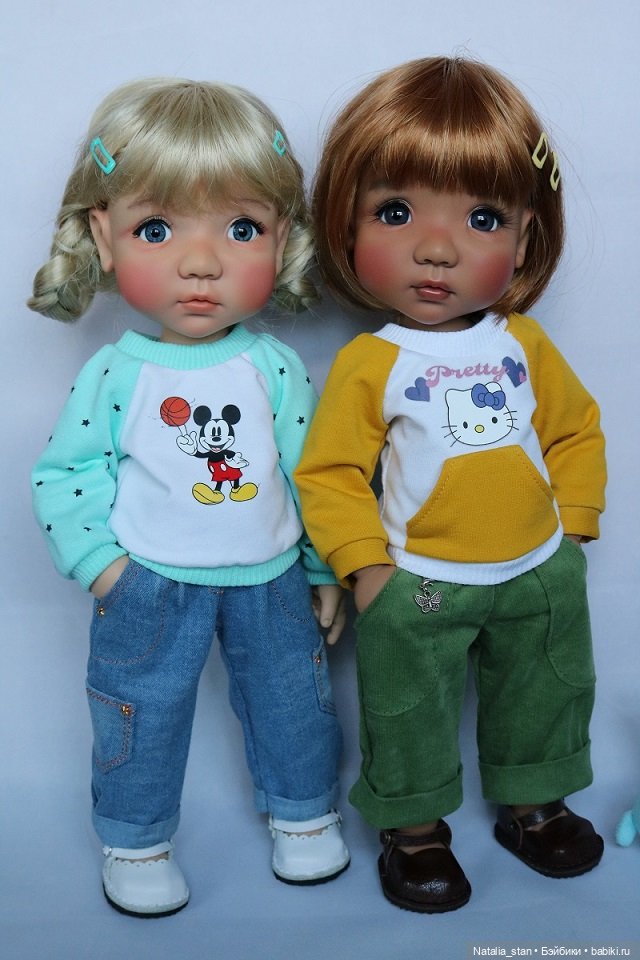 Две подружки Мае и Мае — Куклы Meadow dolls (Медовушки): BJD (БЖД)