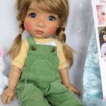 Mae Moppet Meadow dolls шоколадная