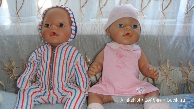 Сима & Кеша Baby Born — Пупсы Baby Born и Baby Annabell (Zapf): интерактивные