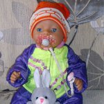 Наша Симка-модница! Кукла Бэби Борн