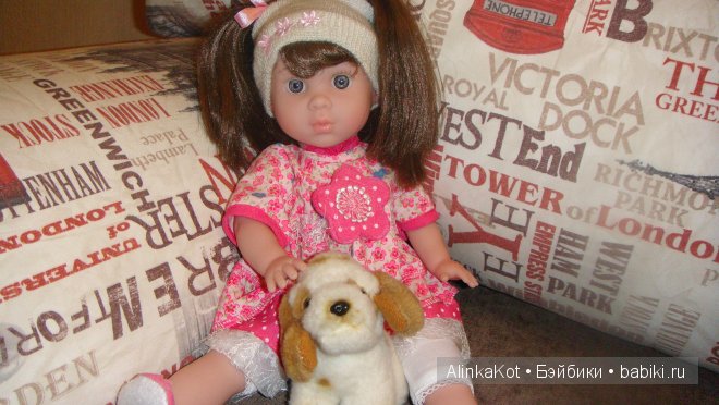 Нежный цветочек Лилечка от Berenguer из серии "toddler friends" (фото 9)