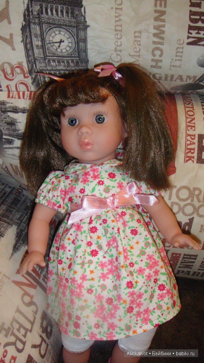 Нежный цветочек Лилечка от Berenguer из серии "toddler friends"