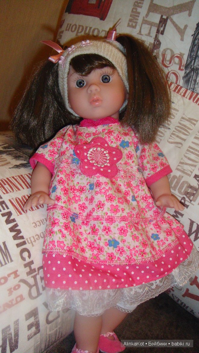 Нежный цветочек Лилечка от Berenguer из серии "toddler friends" (фото 8)