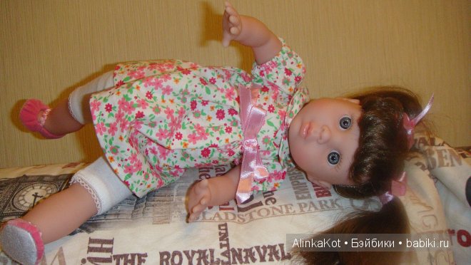 Нежный цветочек Лилечка от Berenguer из серии "toddler friends" (фото 4)