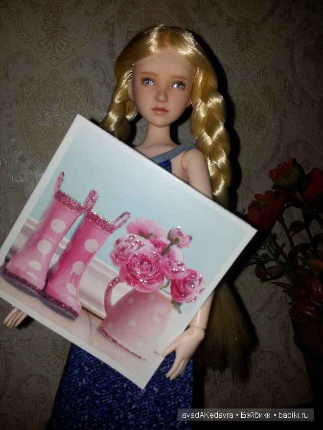 Мой нежный цветочек Примроуз :) Кукла OBITSU (фото 2)