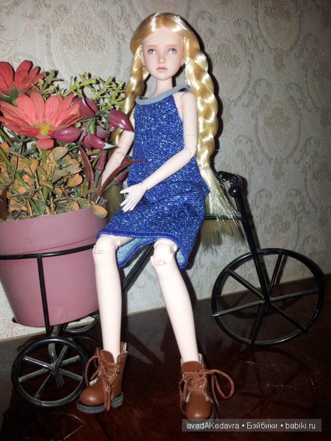 Мой нежный цветочек Примроуз :) Кукла OBITSU (фото 3)