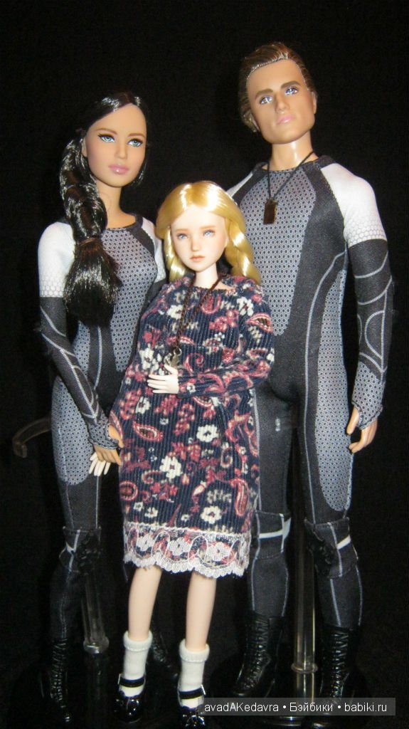Голодные игры! Или долгожданная встреча. Коллекционные куклы от Mattel "Hunger Games: Catching Fire"