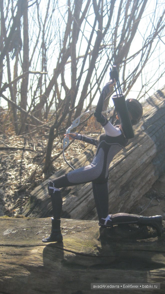 Весенние прогулки Китнисс, Пита и Прим (коллекционные куклы Barbie и кукла Obitsu)