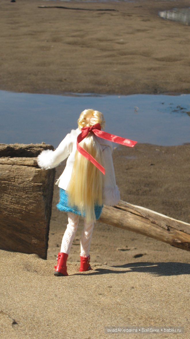 Весенние прогулки Китнисс, Пита и Прим (коллекционные куклы Barbie и кукла Obitsu) (фото 8)