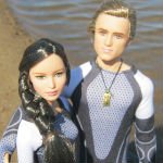 Весенние прогулки Китнисс, Пита и Прим (коллекционные куклы Barbie и кукла Obitsu).
