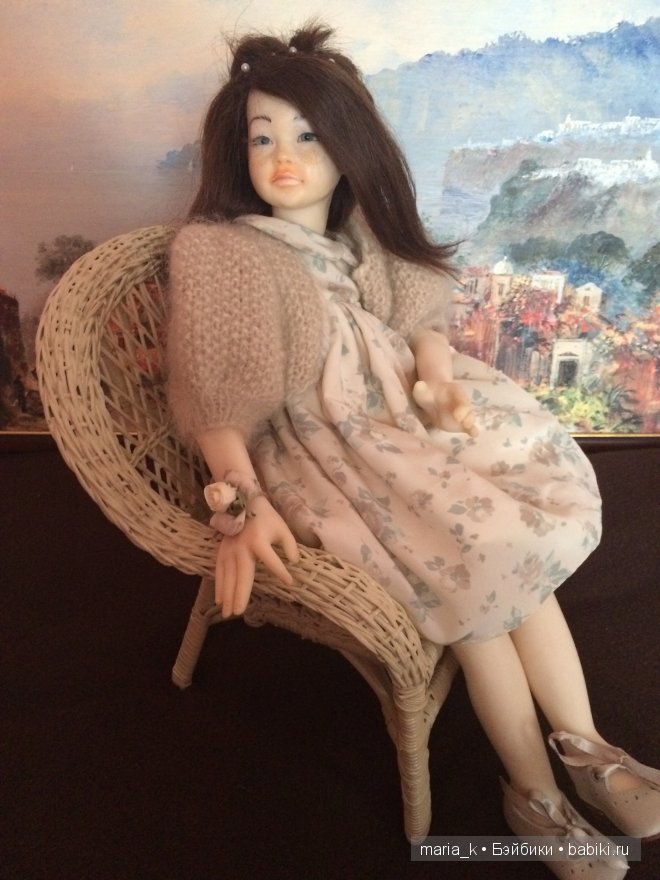 Springlike Warmth. Нежная малышка OOAK от Annalisa Venturini