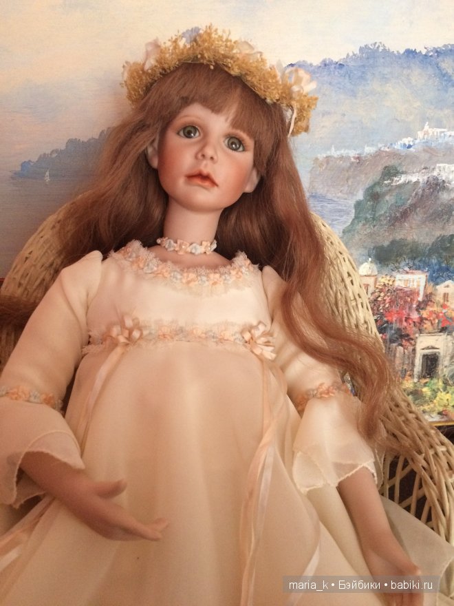 О чем грустит Алисия... Нежное фарфоровое чудо от Jane Zidjunas