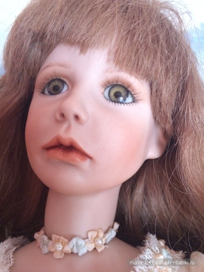 О чем грустит Алисия... Нежное фарфоровое чудо от Jane Zidjunas (фото 9)