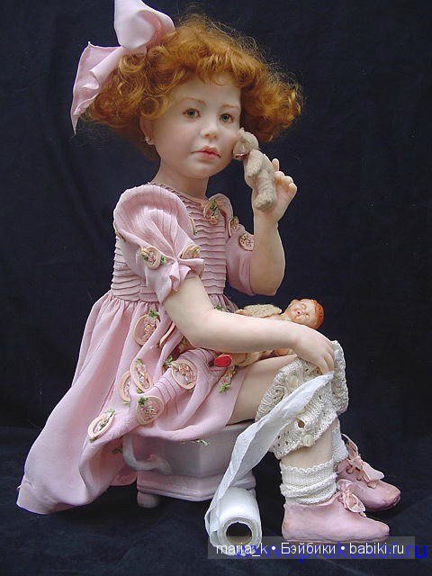 Необычные куклы французского мастера Одиль Сеги, Odile Segui