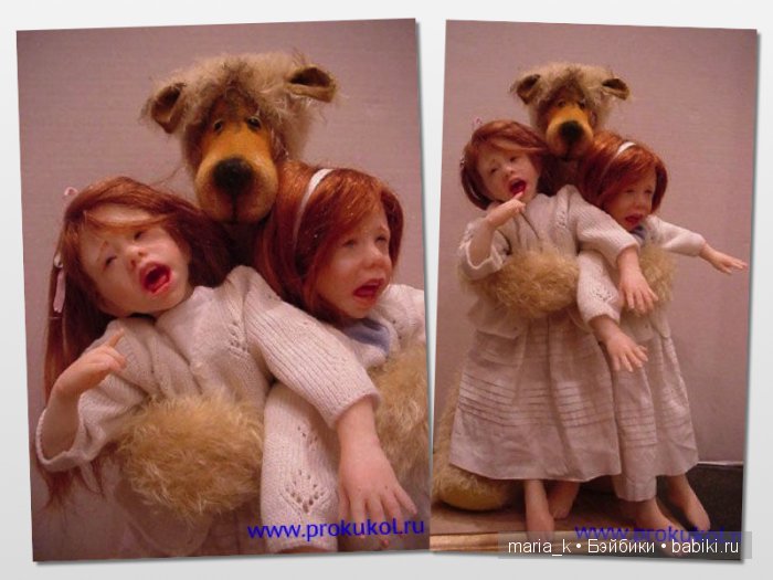 Необычные куклы французского мастера Одиль Сеги, Odile Segui