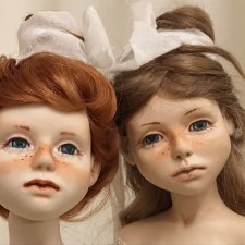 Искусство куклы 2016. Гостиный двор. Новые открытия. Нежнейшие малышки Леси Прегнер