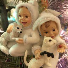 Прощаемся с новогодней елочкой... Ещё немного об авторских и коллекционных ёлочных игрушках.