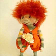 Мой первый эльфик, текстильная кукла