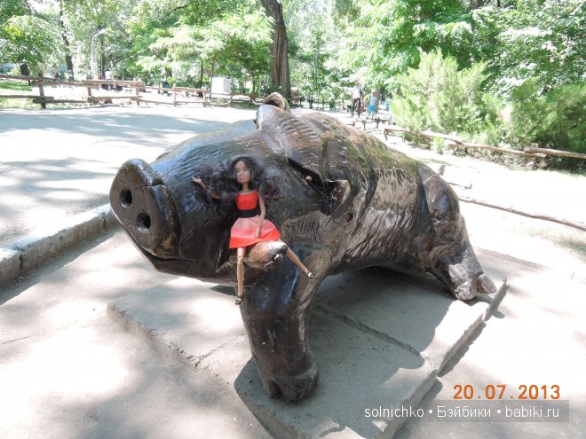 Умничка-Ливочка в Городском Парке
