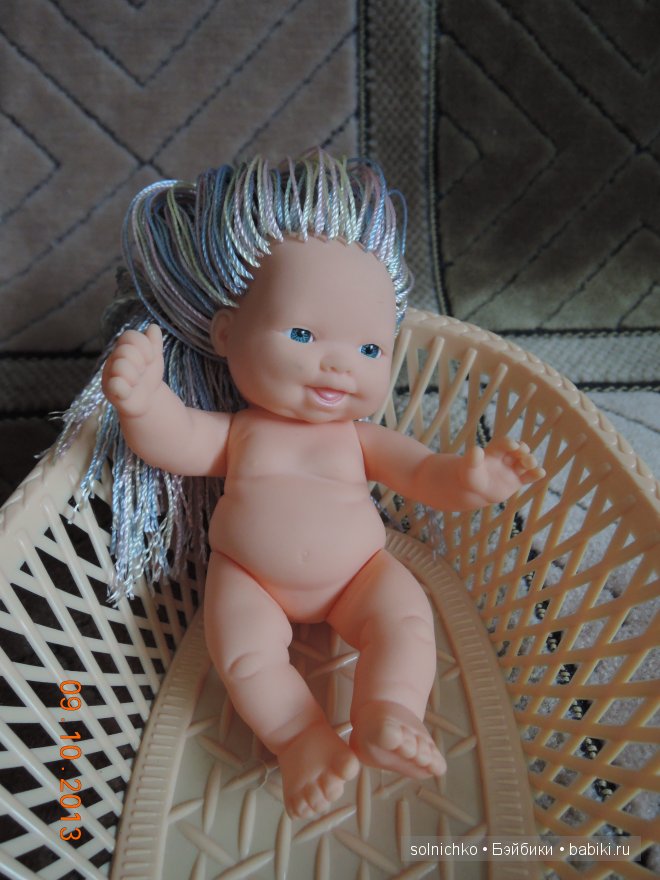Улыбашка больше не лысик! Или история о том, как я сделала волосы китайскому пупсику | Бэйбики Улыбашка больше не лысик! Или история о том, как я сделала волосы китайскому пупсику (фото 7)